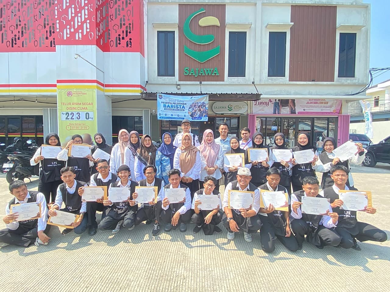 Wisuda Peserta Pelatihan Barista
